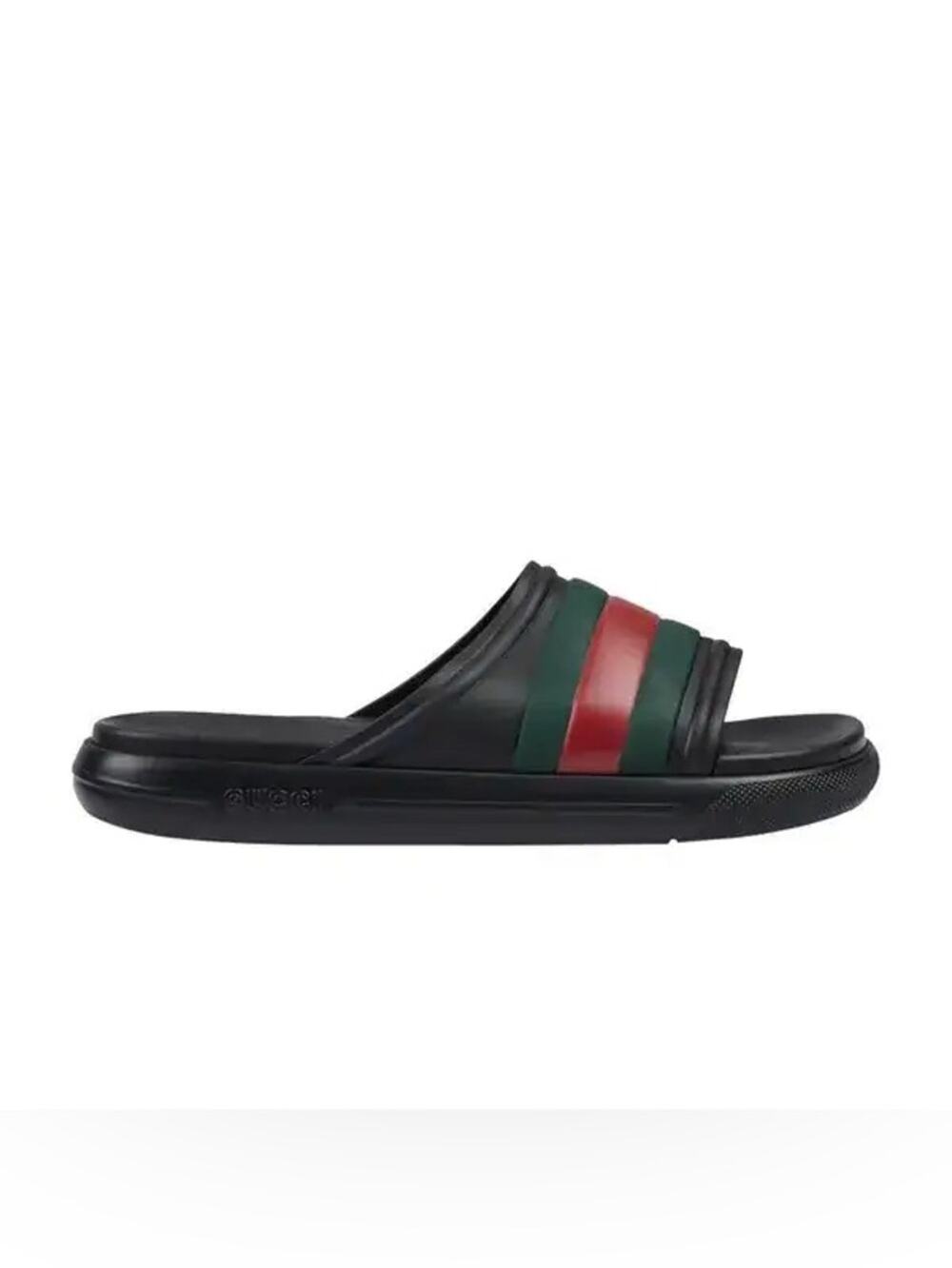 Gucci men’s web slides black 9